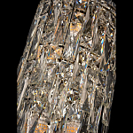 Бра с каскадом из прозрачного хрусталя и корпусом из металла цвета хром Constant Sparks варинант исполнения - 4 | Loft Concept в Тюмени