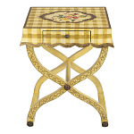 Приставной столик с ящиком в стиле ретро Vintage Rustic Tablecloth варинант исполнения - 1 | Loft Concept в Тюмени