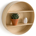 Полка настенная из бамбука Zenara варинант исполнения - 2 | Loft Concept в Тюмени