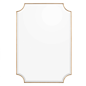 Зеркало в золотой деревянной раме Riviera