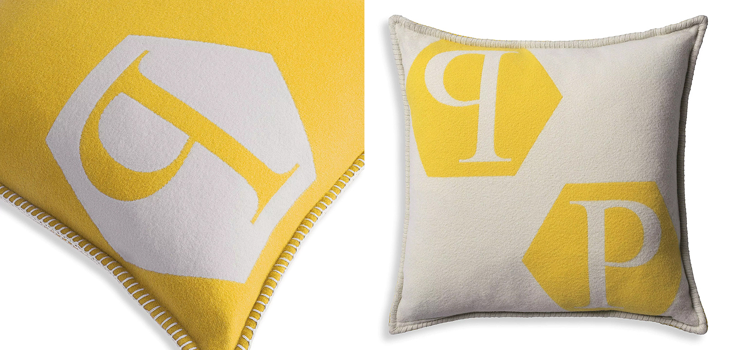 Подушка Philipp Plein Cushion Cashmere PP Logo 65 x 65 Yellow Подушка Philipp Plein Cushion Cashmere PP Logo 65 x 65 Yellow - Loft-Concept в Тюмени