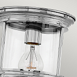 Потолочный светильник для ванных комнат с цилиндрическим стеклянным плафоном и одной лампой Hinkley варинант исполнения - 15 | Loft Concept в Тюмени