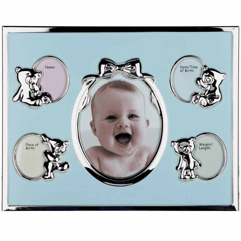 Фоторамка детская Childhood Corner Sun 5 фото Серебристый Голубой Розовый Фоторамка детская Childhood Corner Sun 5 фото Серебристый Голубой Розовый в Тюмени | Loft Concept