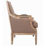 Кресло William Classical Armchair brown flax варинант исполнения - 1 | Loft Concept в Тюмени