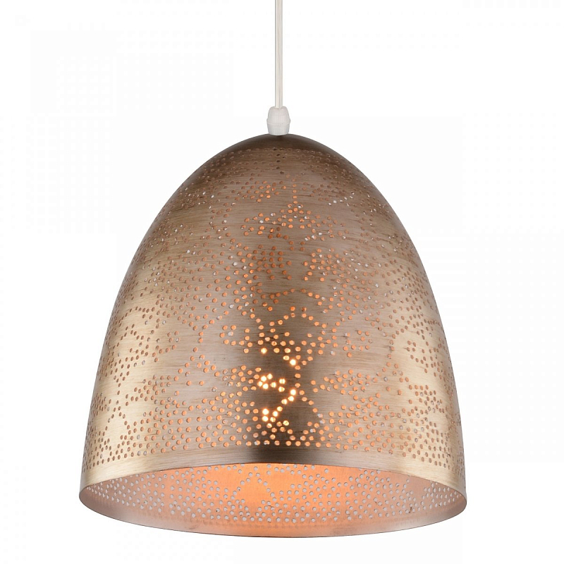 Подвесной светильник perforation oriental ornament dome Золотой в Тюмени | Loft Concept 