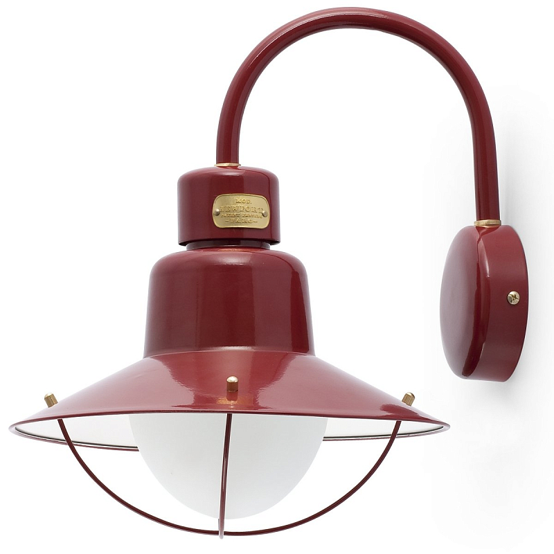 Бра Red Loft Sconce Красный Белый Бра Red Loft Sconce Красный Белый в Тюмени | Loft Concept