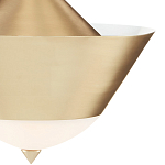 Подвесной светильник светодиодный конусообразный Сone Shaped Gold Pendant варинант исполнения - 1 | Loft Concept в Тюмени