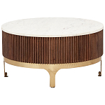 Круглый кофейный стол Sadie Round Coffee Table варинант исполнения - 3 | Loft Concept в Тюмени