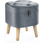 Пуф Leather with a snap варинант исполнения - 1 | Loft Concept в Тюмени