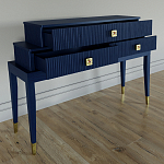 Премиальная Консоль с тремя ящиками Elsa Dreams Blue варинант исполнения - 2 | Loft Concept в Тюмени