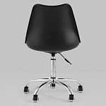 Офисный стул на металлическом основании EGGERY Black варинант исполнения - 4 | Loft Concept в Тюмени