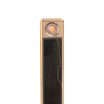 Зажигалка электронная с накладкой из натурального камня Соколиный глаз и с USB проводом для зарядки Stone Lighters варинант исполнения - 3 | Loft Concept в Тюмени