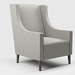 Мебельная ткань Шенилл серо-голубой цвет 142 см T4-47 варинант исполнения - 13 | Loft Concept в Тюмени