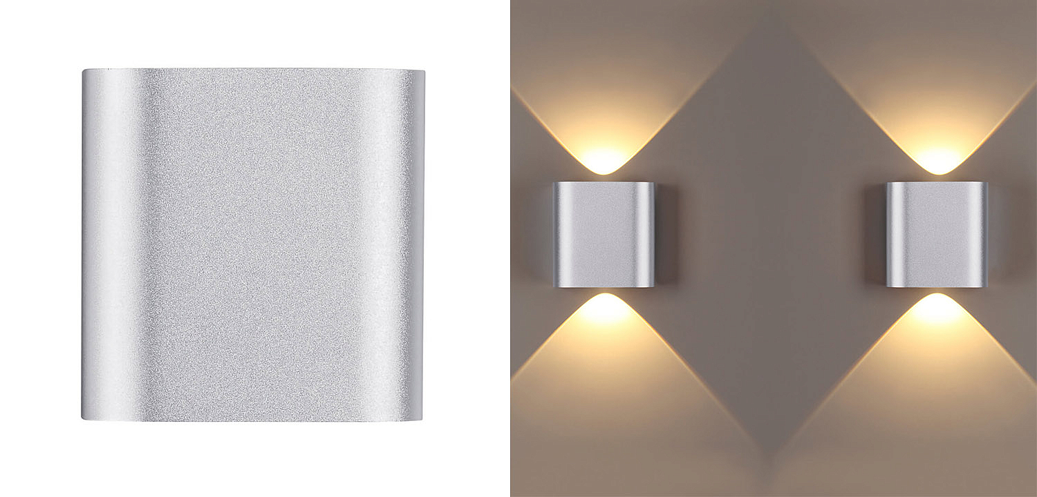 Бра Obverse Silver Square Wall lamp Бра Obverse Silver Square Wall lamp - Loft-Concept в Тюмени