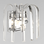 Бра цвета никель с изогнутыми хрустальными элементами Radiant Ribbons варинант исполнения - 4 | Loft Concept в Тюмени