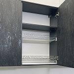 Угловой кухонный гарнитур Жемчужный белый Серый Clarke Kitchen Set White Grey варинант исполнения - 10 | Loft Concept в Тюмени