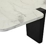 Стол журнальный низкий с фигурной столешницей Threshold варинант исполнения - 4 | Loft Concept в Тюмени