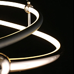 Люстра подвесная светодиодная круглая Dаiana  варинант исполнения - 4 | Loft Concept в Тюмени