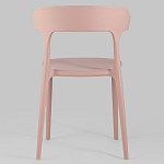Пыльно-розовый стул из прочного PP-пластика JORIS варинант исполнения - 4 | Loft Concept в Тюмени