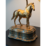 Настольная лампа из фарфора Лошадь Frodi варинант исполнения - 3 | Loft Concept в Тюмени