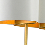 Люстра прямоугольная с белыми цилиндрическими абажурами White Ribbon варинант исполнения - 4 | Loft Concept в Тюмени