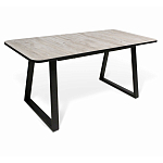 Стол обеденный раздвижной с прямоугольной бежевой столешницей Magali варинант исполнения - 2 | Loft Concept в Тюмени