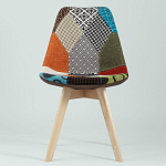 Стул с обивкой в стиле пэчворк Arvika варинант исполнения - 3 | Loft Concept в Тюмени