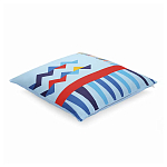 Подушка декоративная из хлопка по мотивам нанайских орнаментов Ural and Siberian Patterns варинант исполнения - 1 | Loft Concept в Тюмени