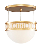 Подвесной светильник с фактурным золотым каркасом Exceptional Classic Design варинант исполнения - 3 | Loft Concept в Тюмени