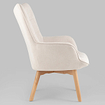 Белое кресло на ножках из массива CORDELIA варинант исполнения - 2 | Loft Concept в Тюмени