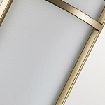 Бра с геометрическим каркасом и матовым белым цилиндрическим плафоном Feiss варинант исполнения - 4 | Loft Concept в Тюмени