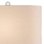 Настольная лампа разноцветная с овальным тканевым абажуром Abstraction варинант исполнения - 2 | Loft Concept в Тюмени