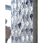 Прямоугольное зеркало с инкрустацией раковинами устриц Mother оf Pearl Facets варинант исполнения - 4 | Loft Concept в Тюмени