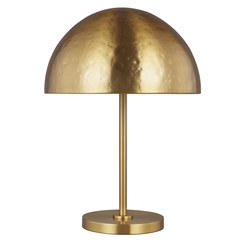 Настольная лампа с полусферическим абажуром золотого цвета Generation Lighting Золотой в Тюмени | Loft Concept 