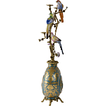 Бронзовый подсвечник Птичий рай Flora варинант исполнения - 3 | Loft Concept в Тюмени