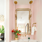 Зеркало в золотой раме Arched Mirror варинант исполнения - 1 | Loft Concept в Тюмени