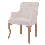 Кресло Mason Classical Armchair beige flax варинант исполнения - 3 | Loft Concept в Тюмени