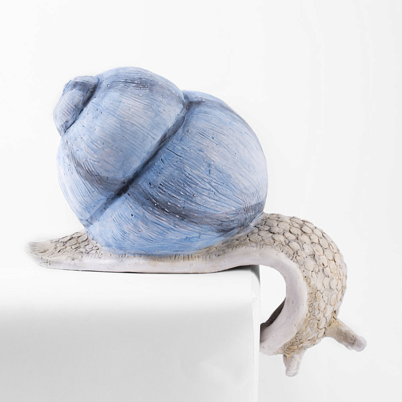 Статуэтка Большая улитка Snail Голубой пастельный Статуэтка Большая улитка Snail Голубой пастельный в Тюмени | Loft Concept