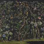 Обои ручная роспись St Laurent Casino metallic silk варинант исполнения - 3 | Loft Concept в Тюмени