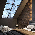 Гипсовая 3D панель с принтографией PM-22 варинант исполнения - 4 | Loft Concept в Тюмени