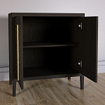 Современный Буфет Primo с 2 дверцами Темный орех варинант исполнения - 3 | Loft Concept в Тюмени