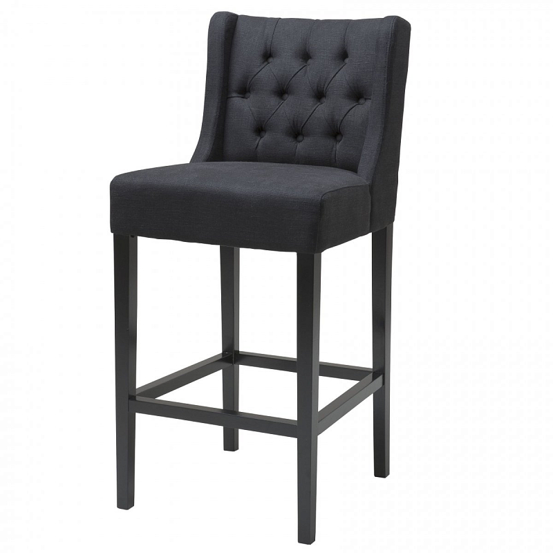Барный стул Eichholtz Bar Stool Lancaster Черный Барный стул Eichholtz Bar Stool Lancaster Черный в Тюмени | Loft Concept