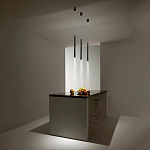 Подвсеной светильник светодиодный металлический цилиндрической формы Высота 30см Trumpet tube варинант исполнения - 5 | Loft Concept в Тюмени