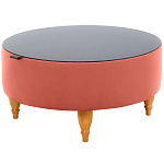 Круглый журнальный стол Garner Round Coffee Table Light варинант исполнения - 8 | Loft Concept в Тюмени