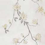 Обои Magnolia Canopy Colourway SC-288 on Natural Mica metallic silk варинант исполнения - 2 | Loft Concept в Тюмени