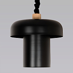 Подвесной светильник с черным металлическим плафоном Capability варинант исполнения - 2 | Loft Concept в Тюмени