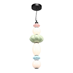 Подвесной светильник фигурный с керамическими элементами 24W LED Fragrant Light варинант исполнения - 4 | Loft Concept в Тюмени
