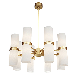 Люстра с плафонами из текстиля Carousel