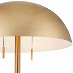 Торшер с куполообразным абажуром на каменном основании Riverside Floor Lamp варинант исполнения - 1 | Loft Concept в Тюмени