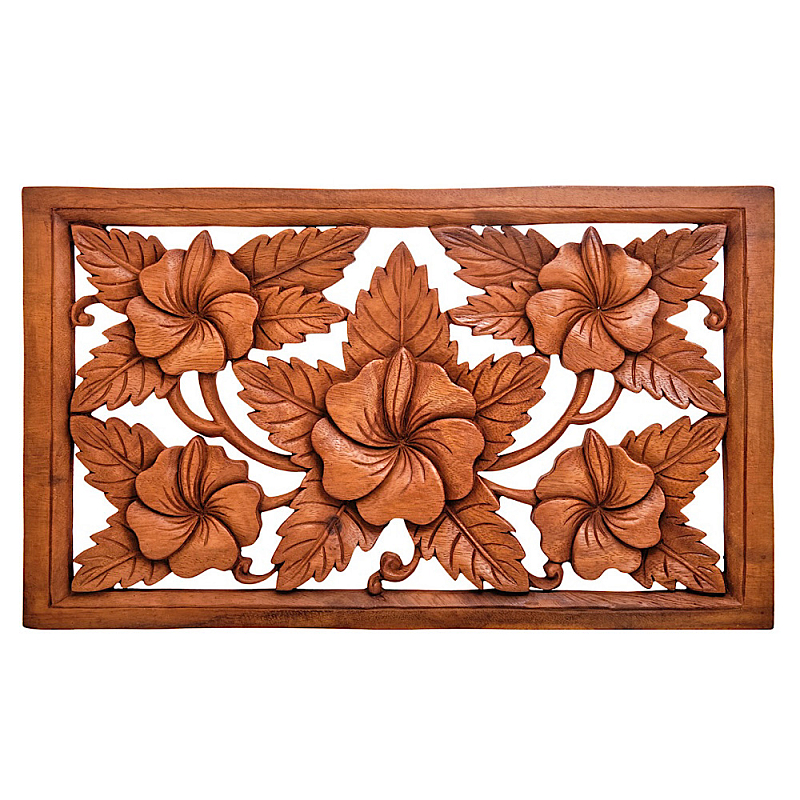 Панно из дерева Blossom Panel With Trees Коричневый в Тюмени | Loft Concept 
